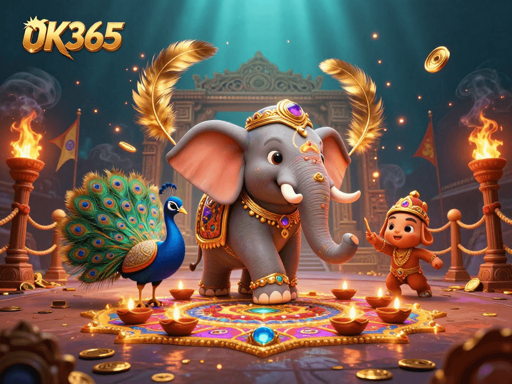 Experience thrilling gameplay at OK365 with an exciting 3D casino adventure featuring enchanting characters and vibrant scenes.