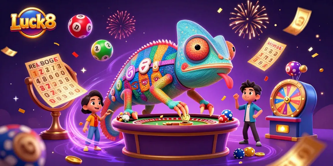 Spin and win with Luck8's vibrant casino scene filled with dynamic game elements.
