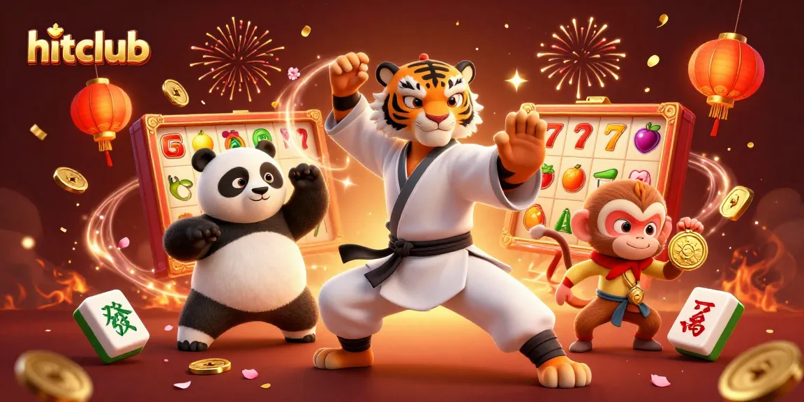Engage with hitclub as adorable characters showcase dynamic slot gaming action.