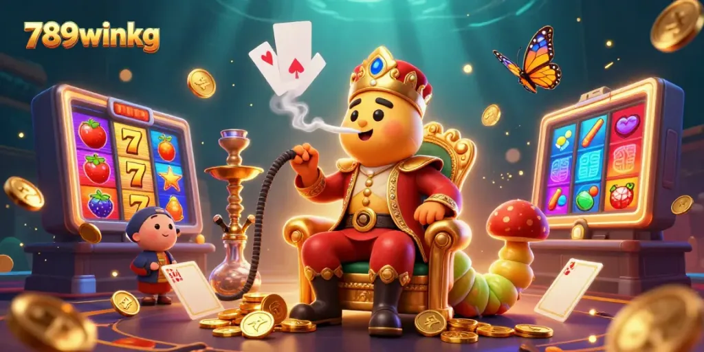 Engage in thrilling gaming experiences at 789winkg with slots, jackpots, and vibrant casino elements.