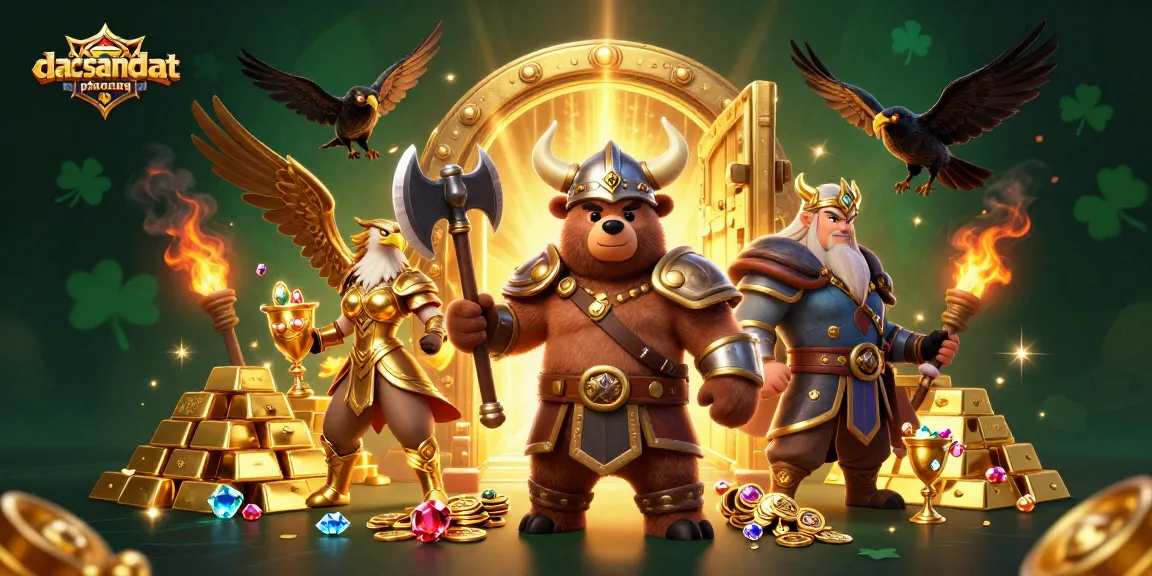 Experience the thrill of gaming with dacsandatphanrang as a Viking and Valkyrie team up for epic wins.