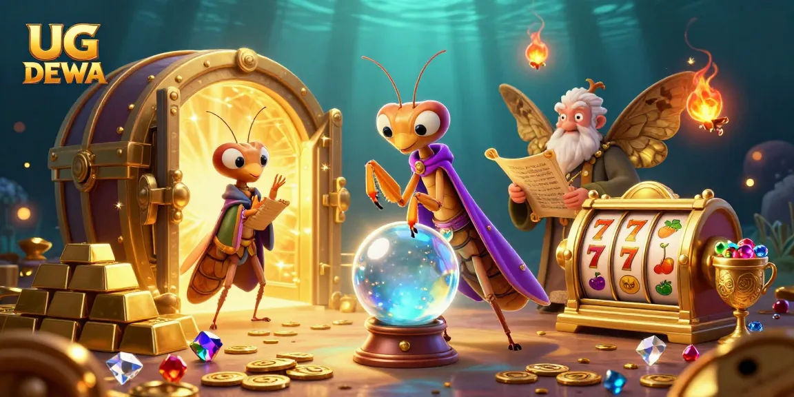Engage with UG DEWA's thrilling slot experience and win among sparkling treasures and mystical characters.