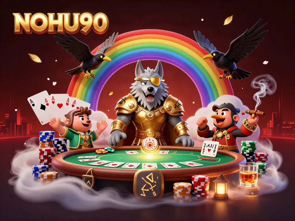 Engage in thrilling gameplay with NOHU90's electrifying casino atmosphere.