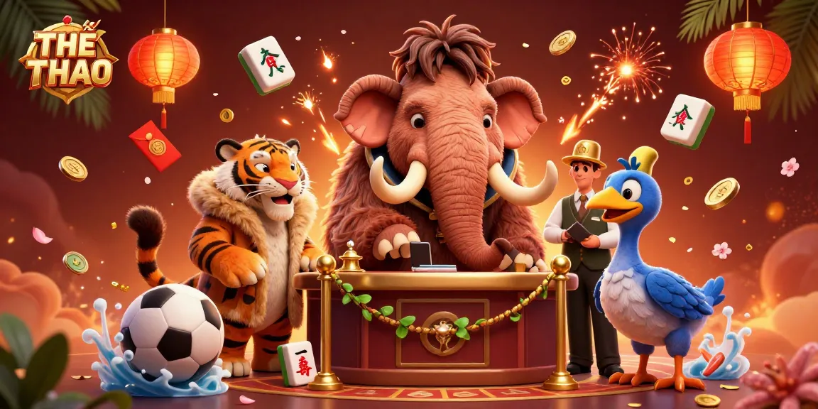 THỂ THAO sports betting scene with vibrant casino characters and engaging elements.