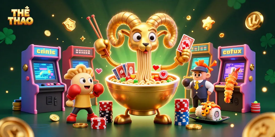 Join the excitement of THỂ THAO gaming with vivid characters and dynamic casino elements.