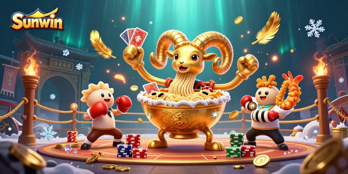 Engage in thrilling gameplay at Sunwin with vibrant characters and dynamic casino elements.
