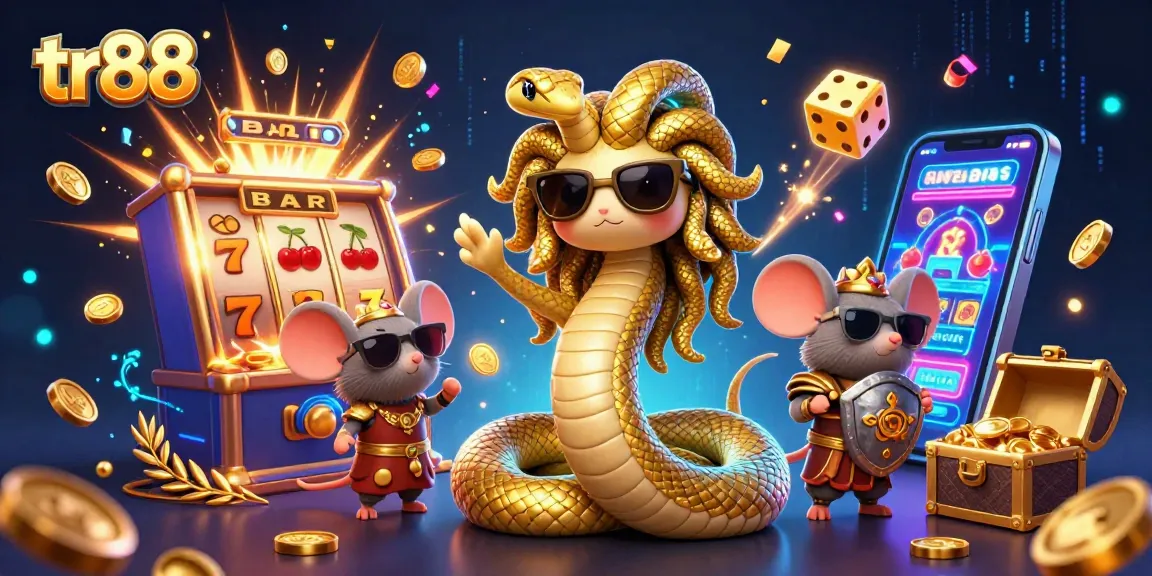 Experience the excitement of tr88 casino games with vibrant 3D characters and dynamic slot machines.