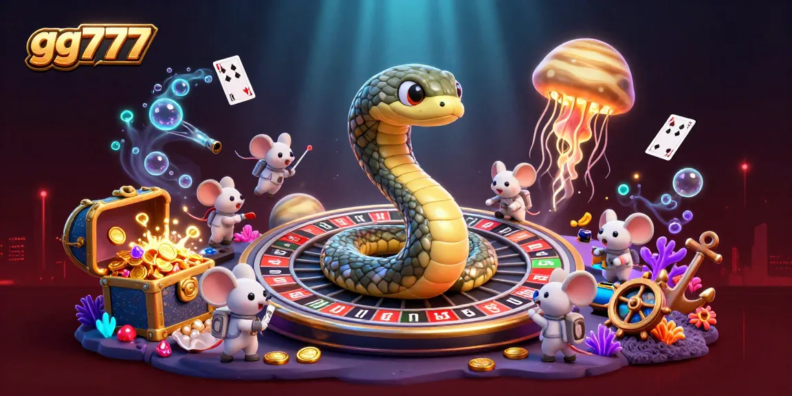 Experience thrilling gameplay with gg777 amid vibrant underwater casino themes and colorful elements.